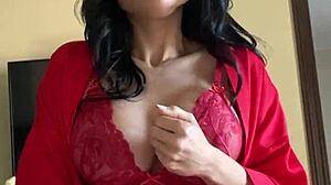 Teen Brunette Fingers Pussy to Orgasm