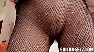 Breezy Bri in fishnets gets fucked by Mick Blue in POV