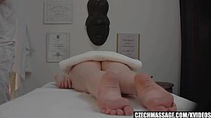 unexpected breasts and pussy massage session