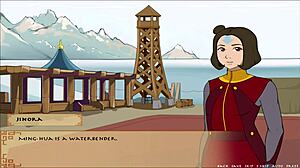 Four element trainer book 5, part 8 featuring korra's oppai