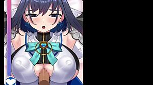 Who is this woman? Ouro player ep 1 with big tits blowjob creampie monster cock cumshot