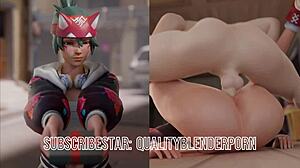 exclusive new overwatch porn compilation with big tits and ass riding