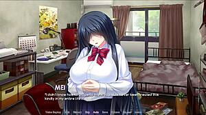 Can you resist grabbing those huge tits in the game?