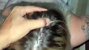 Can This Blonde Latina Slut Swallow Every Drop?