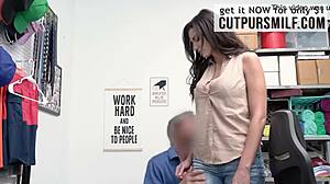 Hot Becky Bandini Caught Stealing Shop Owner Undressed Her