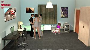 Complete Gameplay of Betrayed Part 6 with Bound FFM 3some Fucking