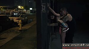 Vibrator bondage for the lady in glasses