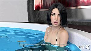 Brunette milf in 3D anime hot shower acting lesson e1 27