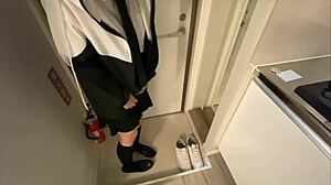 Massage Turns Horny! First Time Sex With Japanese Amateur Girl In Bedroom