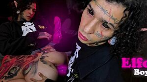 Demon fucks anyone with monster cock and cum