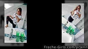 Teen German pussy, wet and pink, waits wide open for a hardcore cock to slam in deep.