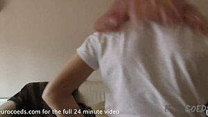 Simona's return: European beauty's first time fingering and orgasm