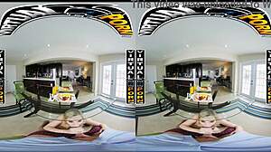 I experience Blake Blossom blooming in VR with her big tits and ass.