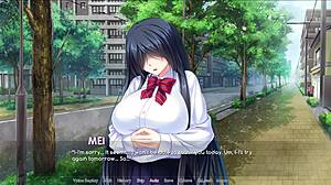 Can you resist grabbing those huge tits in the game?