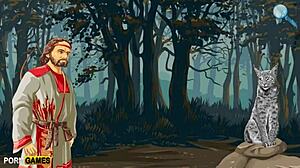 Greedy wife craves a huge monster cock in this anime hentai cartoon.