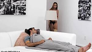 Devilsfilm Laney Grey Takes Good Care Of His Boyfriends Bff Huge Dick To Pass Time