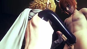 Yaoi Femboy Zelda Handjob