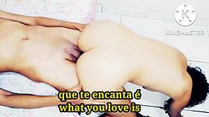 Wild Day with My Brazilian Stepmom Ends in Creampie!