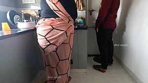 Dick flashing in front of andhra maid sridevi. What happens next?