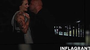 public german milf fingered and blown in berlin night!