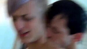 homemade orgy with three adorable twinks loving big cocks and bareback 😍