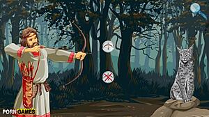 Greedy wife craves a huge monster cock in this anime hentai cartoon.