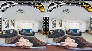 I experience Blake Blossom blooming in VR with her big tits and ass.