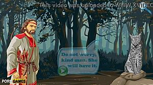 Greedy wife craves a huge monster cock in this anime hentai cartoon.