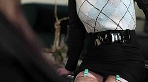 New boss licks and fucks naughty employees on desk