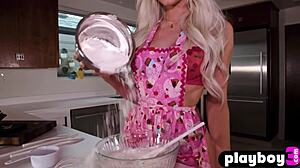 Petite blonde teen 18+ with perfect big ass elsa jean and hot masturbation