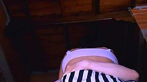 Latina Teen Stepdaughter Awakens Desire With Tight Body