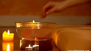 Indian Massage Oiled Couple Intimate Relaxation In Erotic Land