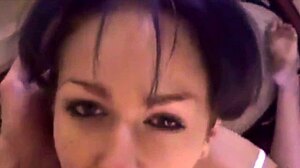 cheating wife sneaks a steamy blowjob in secret