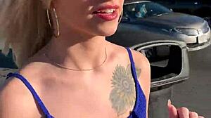 Blonde Teen 18+ Kiara Cole Public Sex After Break-In Pov