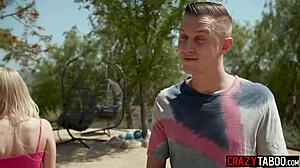 dirty stepmom slimthick vic passionately fucks blonde teen braylin bailey's new boyfriend