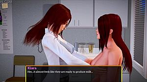 My New Family Adventure In Cartoon Game With Redhead