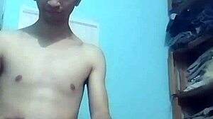 Latina Milf Tits Touched, Bent Over Webcam