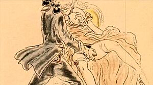 Vintage Erotic Illustration Captures Timeless Sensual Art