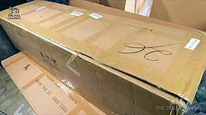 Wow, unboxing 161 cm K-cup fuck doll for anime fantasy!