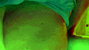 Masturbating before doggy style creampie in summer camp cottage