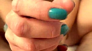 my girlfriend jerks me off in shorts close up day 45 😏