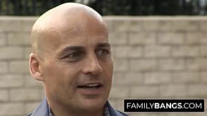 This flirty 18yo got broken in by her sinner father Ben English. Melanie Rios couldn’t resist!