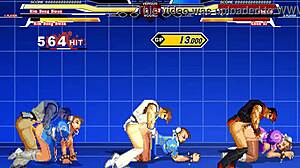 Chun-li engages in detailed hentai sex with cumshots in multiple positions