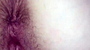 Pussy Play Bent Over With Fingering And Cum