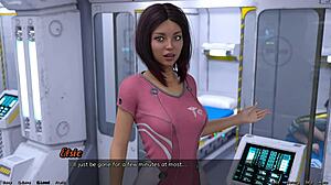 i help the shy emo girl stranded in space with her huge boobs