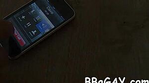 delightful fellatio for gay stud