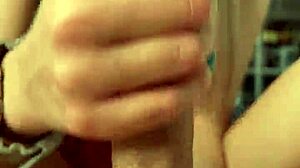 my girlfriend jerks me off in shorts close up day 45 😏