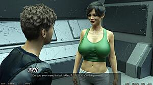 i help the shy emo girl stranded in space with her huge boobs