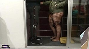 Mamada on the balcony of my sister-in-law's building