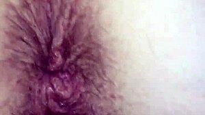 Pussy Play Bent Over With Fingering And Cum
